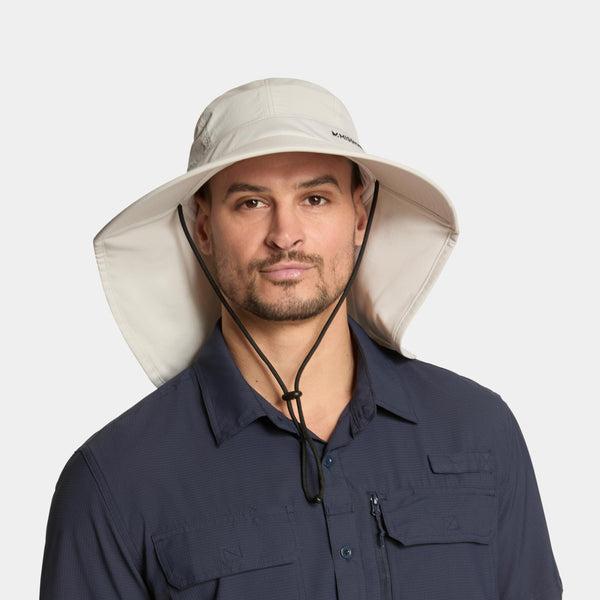 MISSION Cooling UPF Sun Defender Hat - Men's and Women's Sun Hat for Hiking, Golfing & Fishing - Sweat & Water Activated Technology (Glacier Grey)
