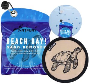 Beach Sand Remover Sand Eraser Brush Wipe Mitt Family Kids Women 2025 Summer Beach Vacation Essentials Hawaii Honeymoon Accessories European Costa Rica Bahamas Trip Must Haves Alaska Cruise Ship Gear