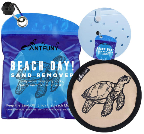 Beach Sand Remover Sand Eraser Brush Wipe Mitt Family Kids Women 2025 Summer Beach Vacation Essentials Hawaii Honeymoon Accessories European Costa Rica Bahamas Trip Must Haves Alaska Cruise Ship Gear